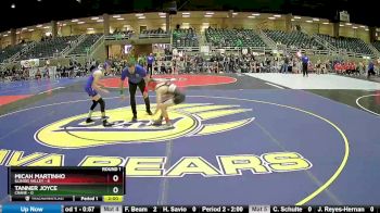 115 lbs Round 1 (4 Team) - Micah Martinho, Illinois Valley vs Tanner Joyce, Crane