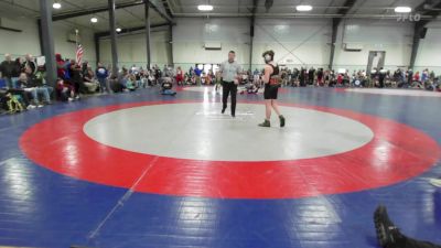 128 lbs Rr Rnd 1 - Hudson Glaze, Morris Fitness Black vs Maurice Schafer, Storm Wrestling Center White