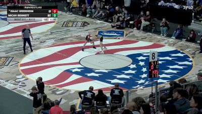 Champ. Round 1 - Isaac Weerheim, Brandon Valley vs Micah Bennett, Mitchell