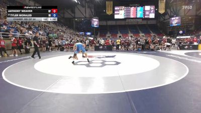 157 lbs Champ. Rd Of 64 - Anthony Weaver, NY vs Tyler Morales, MI