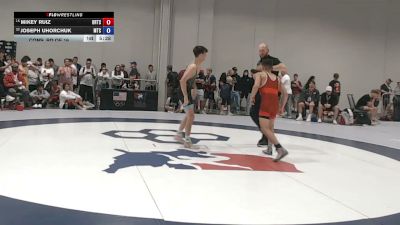 57 kg Cons. Rd Of 16 - Mikey Ruiz, Oklahoma Regional Training Center vs Joseph Uhorchuk, Minion Training Center