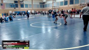 115lbs Cons. Round 4 - Isabelle Copeland, Ridgeview (Girls) vs Aniya Espinoza, Kentwood (Girls)