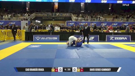 David Sergei Kaminskiy vs Caio Brandão Braga 2026 Pan Jiu Jitsu IBJJF Championship