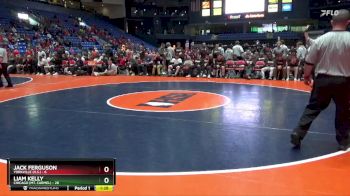 150 lbs Finals (8 Team) - Liam Kelly, Chicago (Mt. Carmel) vs Jack Ferguson, Yorkville (H.S.)