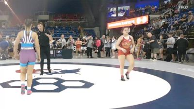 140 lbs Champ. Rd Of 64 - Mackenzie Pratt, IL vs Natalee Austin, SC