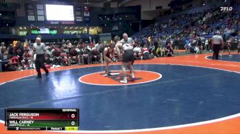 150 lbs Semis & 1st Wrestleback (8 Team) - Will Carney, Libertyville vs Jack Ferguson, Yorkville (H.S.)