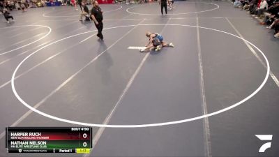 63 lbs Cons. Round 2 - Nathan Nelson, MN Elite Wrestling Club vs Harper Ruch, New Ulm Rolling Thunder