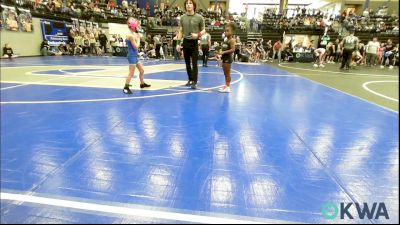 55 lbs Rr Rnd 2 - Nova Wright, D3 Wrestling Cluib vs Elliott Underwood, Piedmont