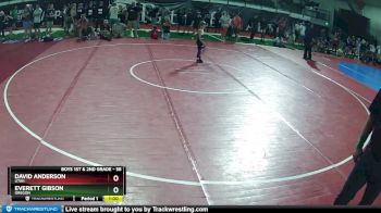 58 lbs 5th Place Match - David Anderson, Utah vs Everett Gibson, Oregon