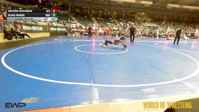 76 lbs Consi Of 8 #2 - Hayden Soloman, WTC vs Elias Inniss, Maverick Elite Wrestling