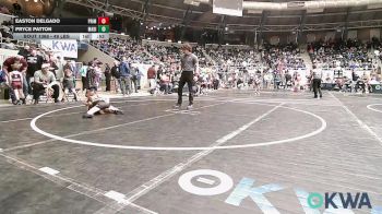 49 lbs Consi Of 16 #1 - Easton Delgado, Prime Wrestling vs Pryce Patton, Madill Takedown