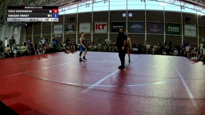 144 lbs Keegan Tinkey, Michigan Red vs Cole Sauvageau, North Dakota