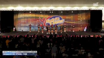 Brandon All-Stars - Fire [2025 L6 Senior Coed - XSmall Day 2] 2025 Spirit Cheer Dance Grand Nationals & Cheer Nationals