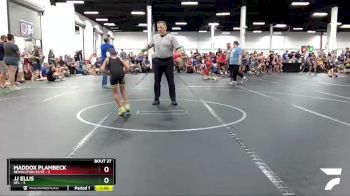 72 lbs Round 7 (8 Team) - Maddox Plambeck, Revolution Elite vs JJ Ellis, HFL