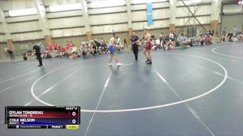 175 lbs Quarters & Wb (16 Team) - DYLAN TONDREAU, Nevada SILVER vs Cole Nelson, Idaho 2