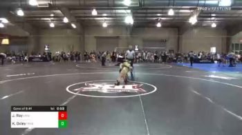 52 lbs Consolation - Justin Ray, Lockjaw WC vs Kase Oxley, Prodigy WC