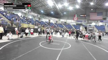 58 lbs Quarterfinal - Rowan Richard, Matpac Wrestling ND vs Eli Werner, Palisade Little Dawgs