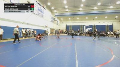 190 lbs Cons. Round 3 - David Gonzalez, HIGHLAND HIGH SCHOOL vs Victor Rincon, Downey High School