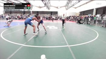 147-H lbs Round Of 32 - Storm Krokan, Vougar Honor Wrestling vs Cole Trzeciak, La Salle College HS