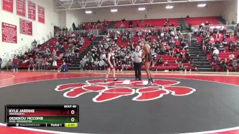 138 lbs Semifinal - Kyle Jardine, Wadsworth vs Desekou McComb, Mass. Washington