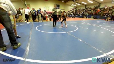 64 lbs Quarterfinal - Aje Carwile, Pin-King All Stars vs Stryker Hawk, Salina Wrestling Club