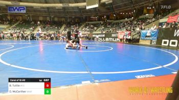 76 lbs Consi Of 16 #2 - Blake Tuttle, WTC vs Daxon McCarther, Weatherford Youth Wrestling