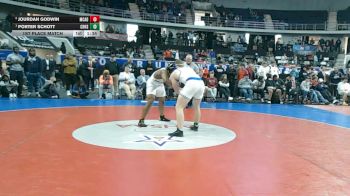 6A 215 lbs 1st Place Match - Porter Schott, Chelsea vs Jourdan Godwin, Mcadory