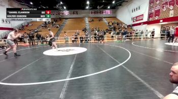 285 lbs 3rd Place Match - Kolter Osborn, Natrona County vs Daniel Clawson, Riverton