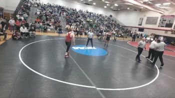 285 lbs Champ. Round 1 - Coltin Guisbert, Warwick Hs vs Rylan Milbourne, Manheim Central Hs