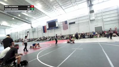 144 lbs Final - Max Halverson, 208 Spartans vs Gunner Barron, BlackCat WC