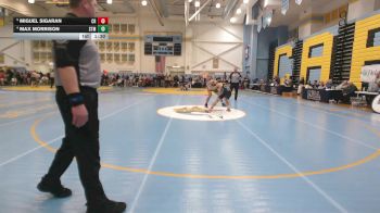 157 lbs Quarterfinal - Miguel Sigaran, Caesar Rodney H S vs Max Morrison, Saint Marks H S