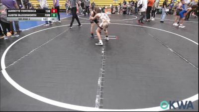 85 lbs Rr Rnd 2 - Jarrette Ventresca, Team Guthrie Wrestling vs Austin Bloodworth, Ponca City Wildcat Wrestling