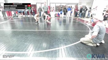 52 lbs Consolation - Haxen Gibson, Wolfpak Wrestling vs Oria Pappan, Disciple Wrestling
