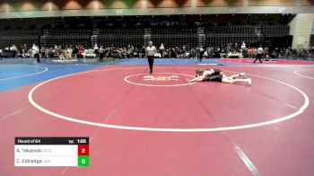 190 lbs Round Of 64 - Aaron Tekansik, Douglas vs Cole Eldredge, Lehi