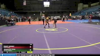 126 lbs Cons. Round 2 - Emmalee Foya, Bonner Springs vs Daizy Gomez, Great Bend