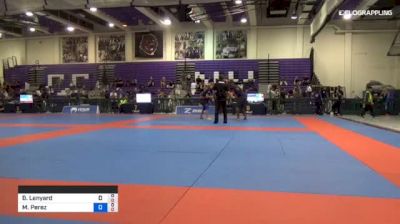 Benjamin Lenyard vs Michael Perez 2018 Pan Jiu-Jitsu IBJJF No Gi Championship