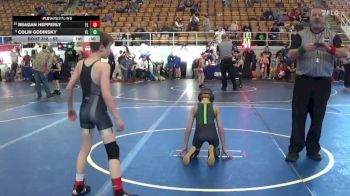 53 lbs Cons. Round 2 - Reagan Hepperly, Dayton Bandits vs Colin Godinsky, Strongsville