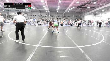 138 lbs 3rd Place - Lily Oh, 5forty Lady Brawlers vs Miah Molinaro, Team RJN Green