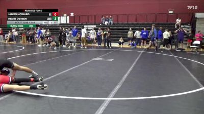 149 lbs Champ. Round 3 - James Howard, Newberry College vs Kevin Obrien, Lander