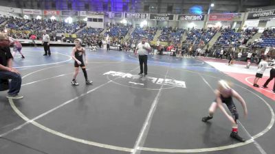 73 lbs Consi Of 8 #1 - Sawyer Heller, West Grand vs Kanon Smith, Southwest Hammers