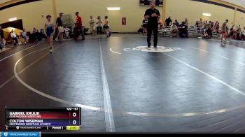 67 lbs Quarterfinal - Gabriel Krulik, Club Madison Wrestling vs Colton Wiseman, Contenders Wrestling Academy