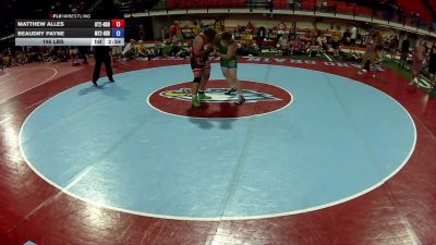 285 lbs Matthew Alles, Utah 2 HS Boys vs Beaudry Payne, Montana 2 HS Boys