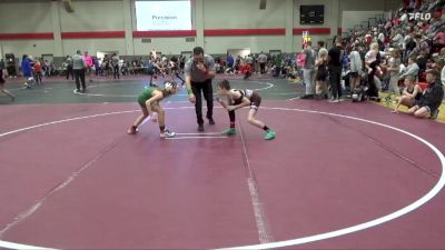 80 lbs Cons. Round 1 - Kaden Tindall, Alexander City Youth Wrestling vs Alex Benson, Mountain Brook Youth Wrestling