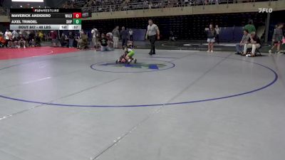48 lbs Quarterfinal - Maverick Andidero, Walden vs Axel Trindel, Shippensburg