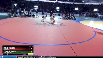 106 lbs Semifinal - Farzad Karimi, Kent Meridian vs Rene Torres, Granger