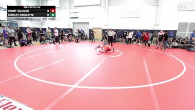 C-200 lbs Round Of 16 - Denny Allgood, IN vs Bentley Ouellette, OH