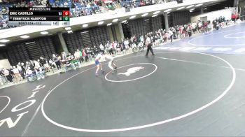 113 lbs Champ. Round 3 - Tennyson Hampton, Rock Island vs Eric Castillo, West Aurora