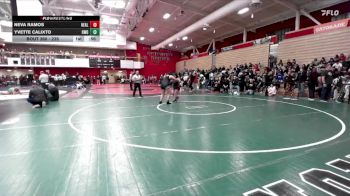 235 lbs Cons. Round 3 - Neva Ramos, Healdsburg vs Yvette Calixto, Hayward