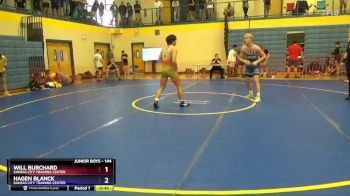 144 lbs 3rd Place Match - Will Burchard, Kansas City Training Center vs Hagen Blanck, Kansas City Training Center
