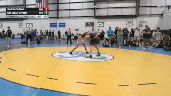 113 lbs Allday - Nicholas Yetzer, NOKE RTC vs Luke Richards, RALEIGH AREA WOLFPACK BLACK